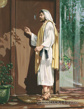 Jesus Knocking at Door