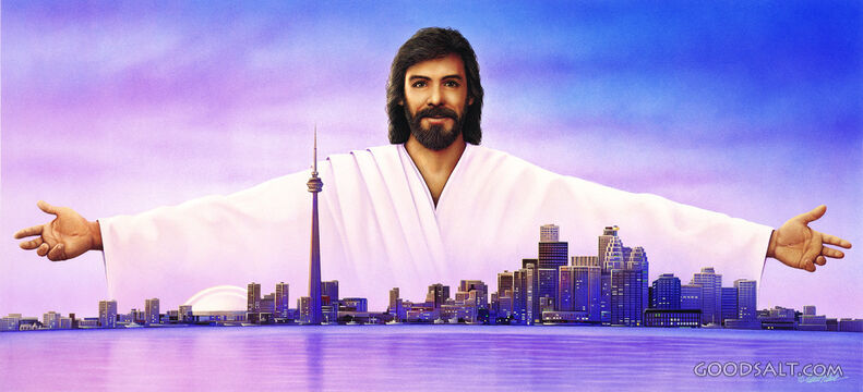 Jesus over Toronto