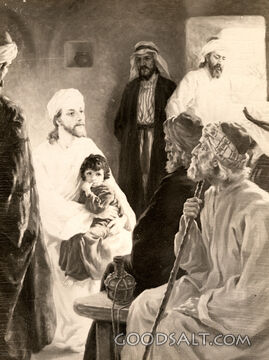Jesus Rebukes Selfishness