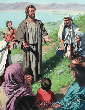 Jesus Taught His Friends to Pray