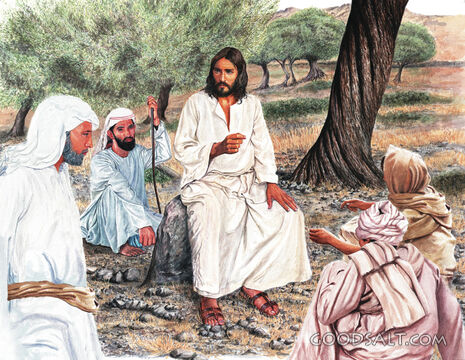 Jesus Taught His Helpers to Pray