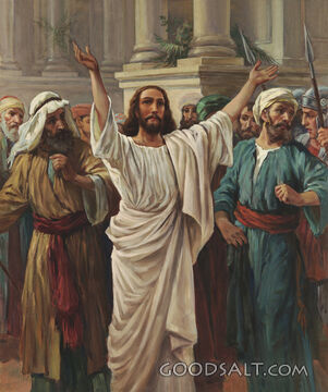 Jesus Teaching about Himself