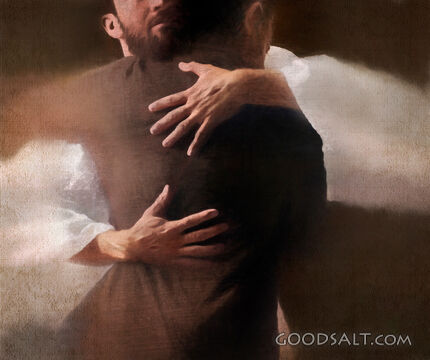 Jesus&#039; Tender Embrace