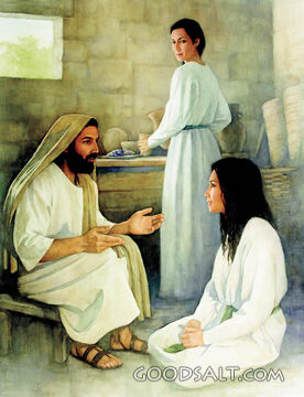 Jesus Visited Mary and Martha