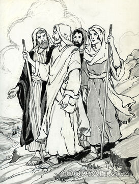 Jesus with Disciples