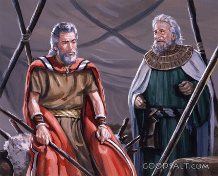 Jethro Helps Moses