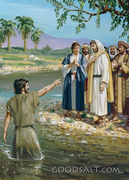 John the Baptist and Jesus
