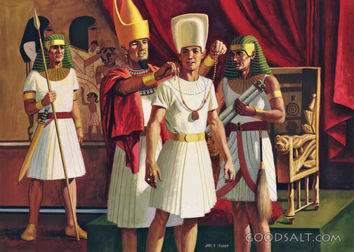 Joseph Becomes Ruler in Egypt