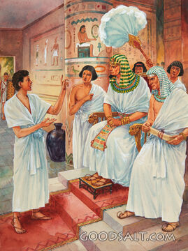 Joseph Before Pharaoh