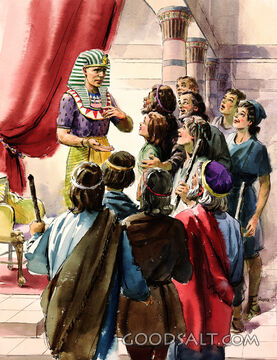 Joseph Forgives His Brothers