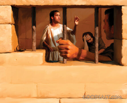 Joseph in Potiphar&#039;s Prison