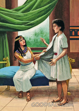 Joseph Resists Potiphar&#039;s Wife