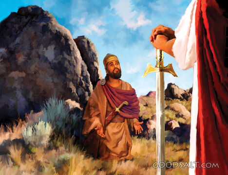 Joshua and the Captain of God&#039;s Army