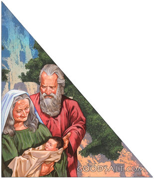 Abraham and Sarah Hold Isaac