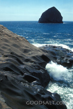 Rock of Refuge by the Sea
