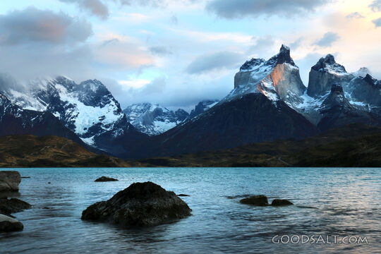 Majesty Over Mountain Waters