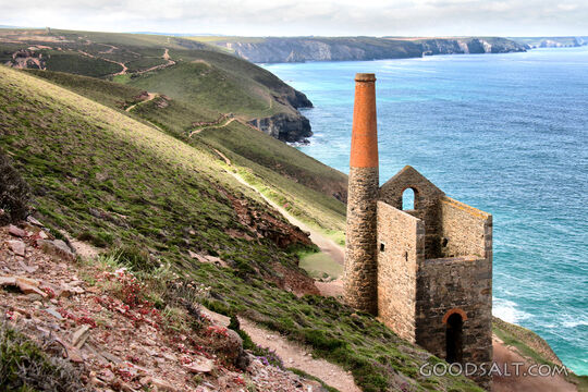 Coastal Ruin Above the Sea