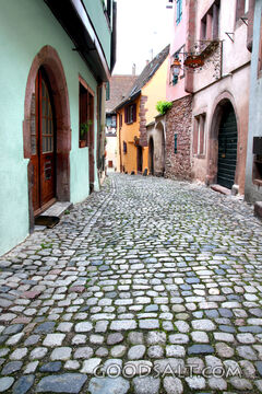 Cobblestone Village Passage