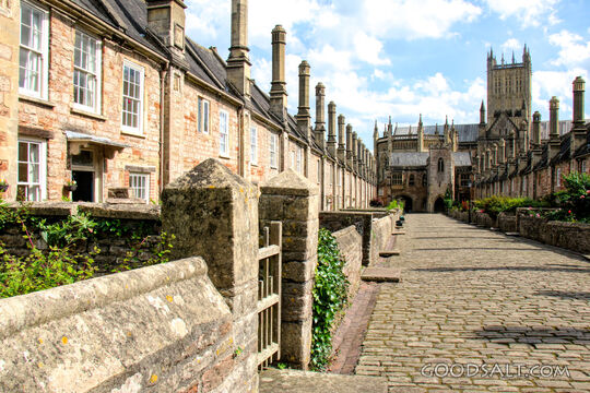 Vicars&#039; Close at Wells Cathedral