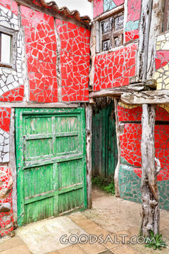 Mosaic Courtyard Gate