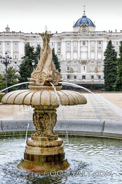 Ornate Palace Fountain
