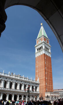 St Mark’s Campanile in Venice