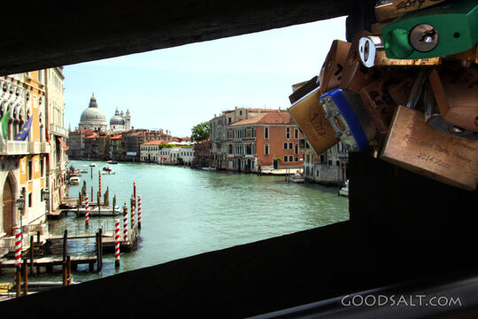 Venice Canal Toward the Basilica