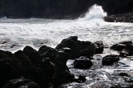 Waves Upon the Rock