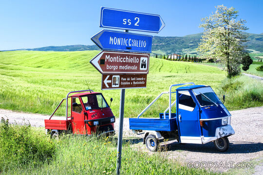 Road to Monticchiello Parish