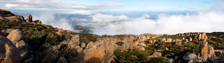 Clouds Over the Mountain Heights