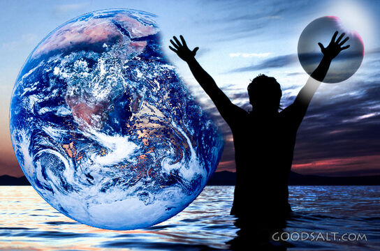 Hands Raised Before the World