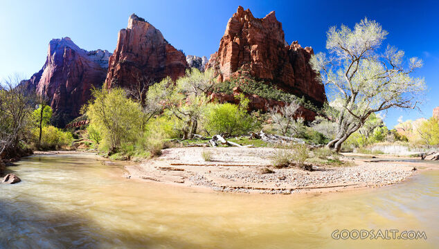 River Through Creation Canyon