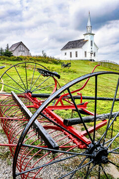 Country Church on the Hill