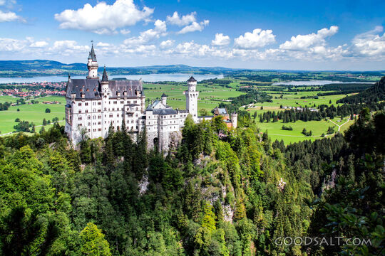 Castle Above the Bavarian Lakes
