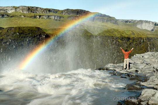 Rainbow Covenant Over the Falls