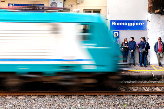 Riomaggiore Train Platform
