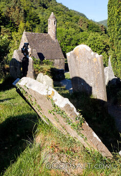 Ancient Churchyard in the Valley