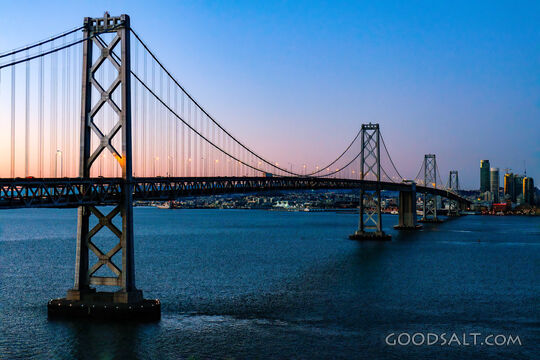Bay Bridge at Twilight