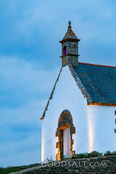 Hilltop Chapel at Evening