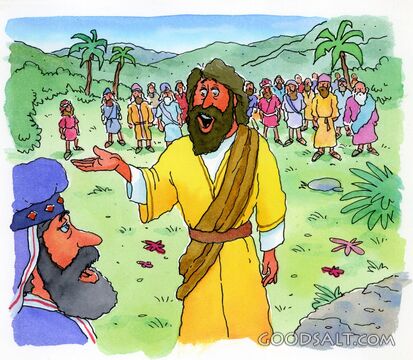 King Ahab Gathers the People