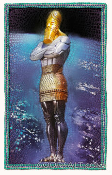 King Nebuchadnezzar's Statue Mosaic