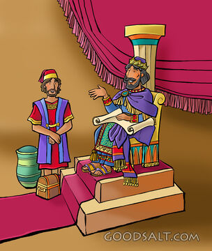 King on Throne