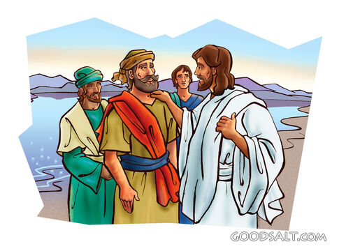 Jesus Calls His Disciples by the Sea