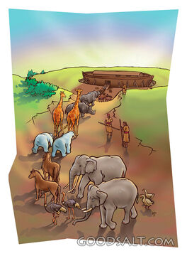 Animals Entering Noah’s Ark