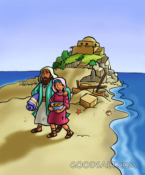 Galilean Family by the Sea