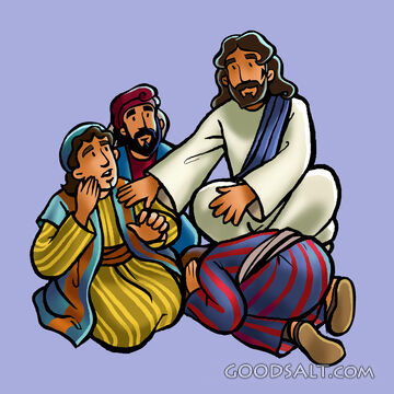 Jesus Comforts the Sick