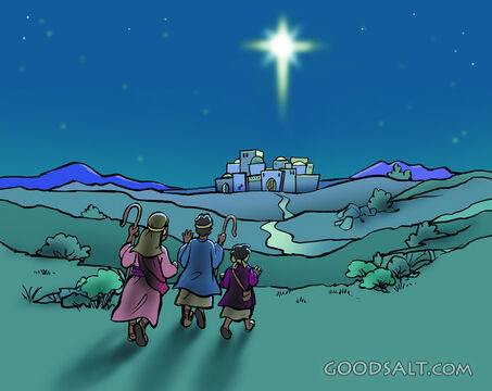 Shepherds Journey to Bethlehem