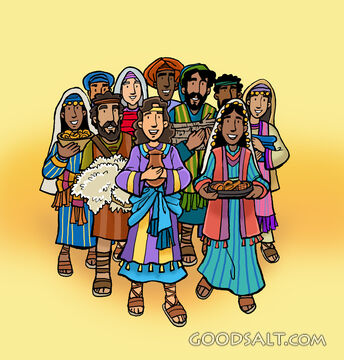 Israelites Ready for Passover