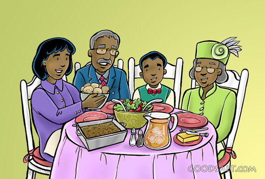 Family Fellowship at the Table