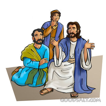 Jesus Teaching His Disciples